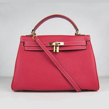 HKL32O0RG015 Hermes Kelly Borse 32CM rosso (oro)